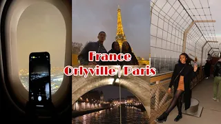 France travel vlog | Family trip| Paris & Orlyville| Eiffel Tower in Spring| Louvre