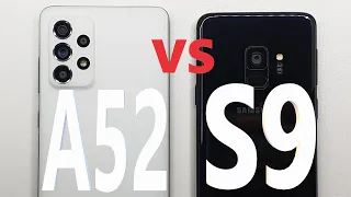 Samsung Galaxy A52 5G vs Samsung Galaxy S9 - SPEED TEST + multitasking - Which is faster!?