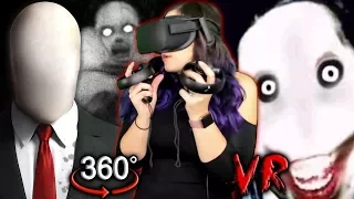 Slender Man in VR?! | Creepypasta 360 Reaction (Scariest So Far)