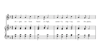 Angels We Have Heard On High - Piano Sheet Music (PDF Download)