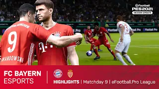 HIGHLIGHTS | FC Bayern Esports - AS Monaco | Matchday 9 - eFootball.pro League