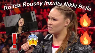 Ronda Rousey Confronts The Bellas On Raw | Demon Diva Reacts