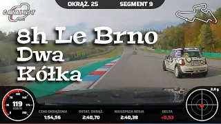 8h Le Brno | OnBoard | BMW 325i E90 | RACING | Dwa okrążenia | Adam Kunc