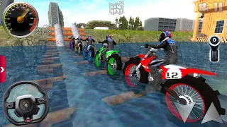 Juego De Motos - Motocross Dirt Bike Racing Tracks Simulator 3D #2 - Offroad Outlaws Gameplay [FHD]