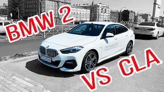 Bmw 2 series F44 vs MB CLA C118. Тест-драйв, сравнение.