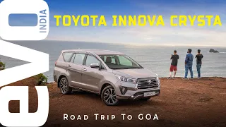 2022 Toyota Innova Crysta road trip | Exploring Goa | evo India