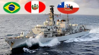 Which Country has the Best Navy in Latin America? Brazil, Chile or Peru.