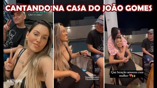 Yara Tchê cantando com o João Gomes na casa dele | Central da Desejo