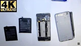 Xiaomi Redmi Note 5A - замена аккумулятора / battery replacement