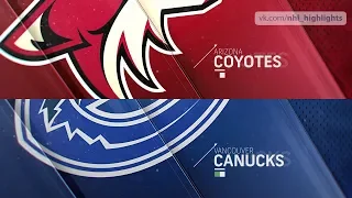 Arizona Coyotes vs Vancouver Canucks Jan 10, 2019 HIGHLIGHTS HD