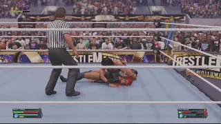 WWE 2K24 Rhea Ripley vs Becky Lynch Womens World Title Wrestlemania 40