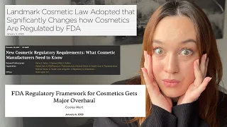 New FDA Cosmetic Regulations WILL Affect Small Businesses