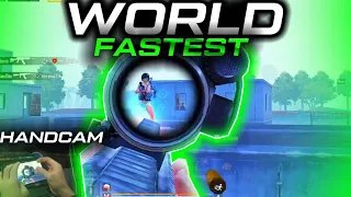 WORLD FASTEST🔥HANDCAM GAMEPLAY!