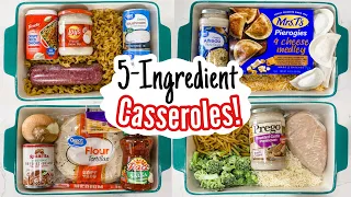 5-INGREDIENT CASSEROLES | 5 Cheap & EASY Tasty Casserole Dinner Recipes! | Julia Pacheco