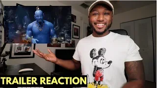 Aladdin Special Look Teaser Trailer Reaction & Review | Will Smith is Blue