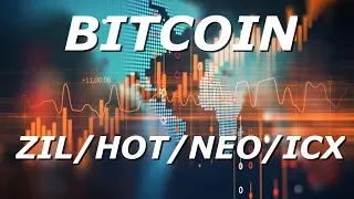 Обзор криптовалюты BITCOIN + [ZIL/HOT/NEO/ICX] - [19/06/2019]