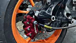 DISC BRAKE CONVERSION FOR AEROX V2 with RCB MASTER AND RCB CALIPER