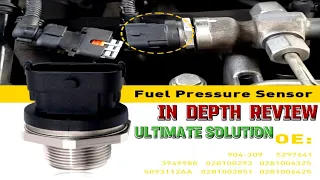 Fuel Pressure Sensor Symptoms and Diagnosis | How to Clean a Fuel Pressure Sensor |