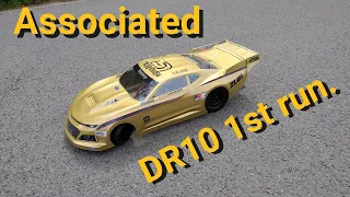 Associated DR10 Drag Race Car Team Kit 1st run