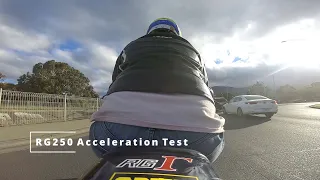 Suzuki RG250 Gamma Acceleration Test