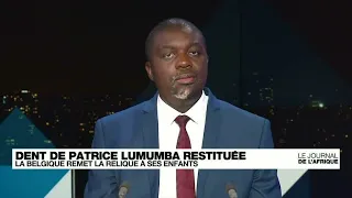 La dent de Patrice Lumumba restituée par la Belgique, la famille demande justice • FRANCE 24