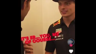 Checo tells MAX that his family's favourite driver is LEWIS😂