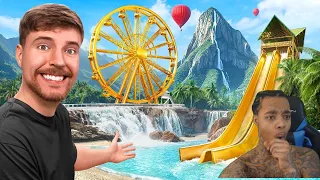 FlightReacts To $1 vs $250,000,000 Private Island MrBeast!