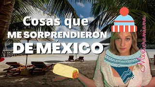 Cosas que ME SORPRENDIERON de México 😱 Festejos navideños, clima, comida 🇲🇽