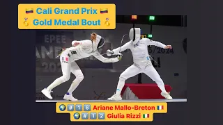 Cali Grand Prix 2024 SWE - GOLD - Auriane Mallo Breton FRA v Giulia Rizzi ITA