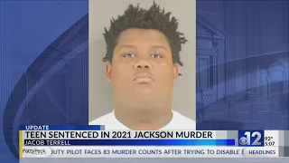 Teen convicted in 2021 Jackson murder sentenced