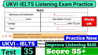 UKVI IELTS Listening Practice Test 2024 With Answers [ Test - 35 ]