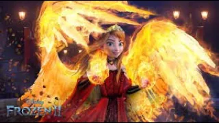 Frozen 2 Queen Anna has Fire Powers! Anna's Magic finally awakens! 🔥❤️ Frozen 2|||