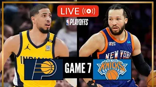 NBA LIVE! PACERS vs KNICKS GAME 7 | 2024 NBA PLAYOFFS | May 19, 2024 | NBA 2K24