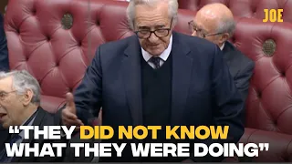 Former Thatcher minister Michael Heseltine absolutely slates Brexiteer Tory MPs in House of Lords