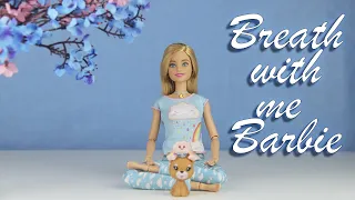 Стрим с Алисой. Распаковка и обзор куклы Барби Breath with me Barbie.