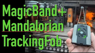 MagicBand+ Mandalorian Tracking Fob in Star Wars Galaxy’s Edge Batuu Bounty Hunters