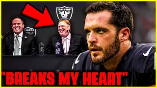 BREAKING Derek Carr GETS REAL About the Raiders...