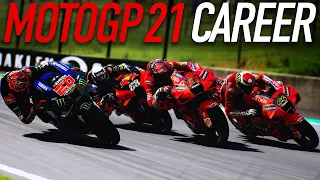 BIG TURN 1 CRASH!! | MotoGP 21 Career Mode Gameplay Part 45 (MotoGP 2021 Game PS5 / PC)