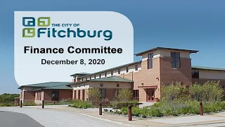 Fitchburg, WI Finance Committee 12-8-20