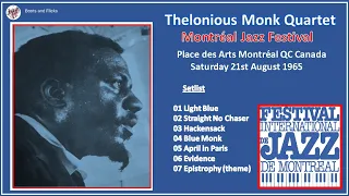 Thelonious Monk Quartet Montreal 1965 [Ex Q FM Radio Recording]