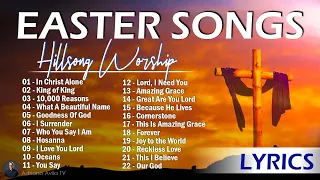 In Christ Alone | Best Easter Worship Songs Lyrics 2024 ✝️ Non Stop Christian Music Playlist