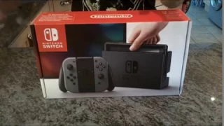 Unboxing a Nintendo Switch