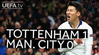 TOTTENHAM 1-0 MAN. CITY #UCL HIGHLIGHTS