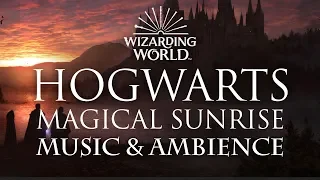 Harry Potter Music & Ambience | Magical Sunrise at Hogwarts