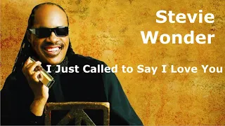 Stevie Wonder - I Just Called to Say I Love You, 1984 (tłumaczenie radiowe)