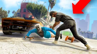 THE EASIEST WAY TO MUG SOMEONE IN GRAND THEFT AUTO 5! | GTA 5 THUG LIFE #316