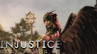 Injustice: Gods Among Us - Hawkgirl - Classic Battles On Very Hard (No Matches Lost)