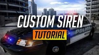 ✅[WORKING]✅ HOW TO GET CUSTOM SIRENS IN GTA V/ FIVEM!!!