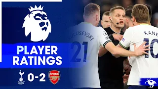 Tottenham 0-2 Arsenal • Premier League [PLAYER RATINGS]
