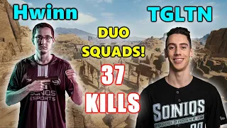 Soniqs Hwinn & TGLTN - 37 KILLS - DUO SQUADS! - PUBG